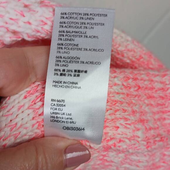 Anthropologie SZ XS Faustia Dip Dyed Cardigan Cotton Linen Blend $138 NWT - Picture 6 of 7